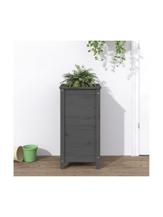 vidaXL Planter Box 40x78cm Grey 825277