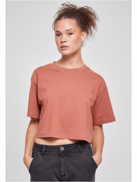 Urban Classics Women's Oversized T-shirt Orange