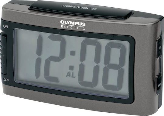 Olympus Tabletop Digital Clock Grey LD318