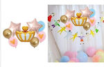 Set 5 Ballons Folie Gray