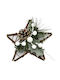Hanging Ornament Star White