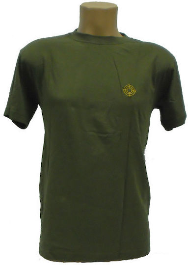 All About Army Κοντομάνικο T-shirt Στρατού 100% Βαμβακερό σε Χακί Χρώμα
