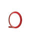 Normann Copenhagen Wall Hanger Metal Red 9.4x5.5cm