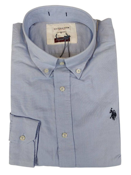 U.S. Polo Assn. Dirk Памучна Риза с Дълъг Ръкав...