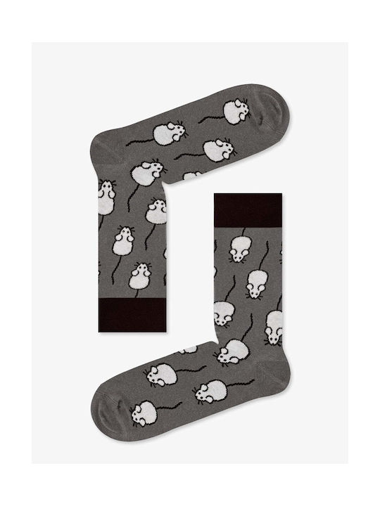 Axidwear Mouse Socks Gray