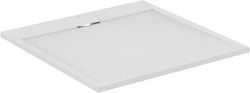 Ideal Standard Square Artificial Stone Shower White 90x90x3cm
