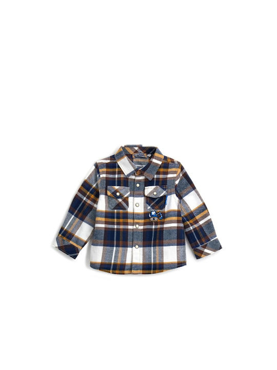 Original Marines Kids Checked Shirt Multicolour