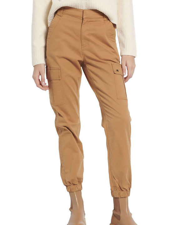 Funky Buddha Dama Talie înaltă Tesatura Pantalo...