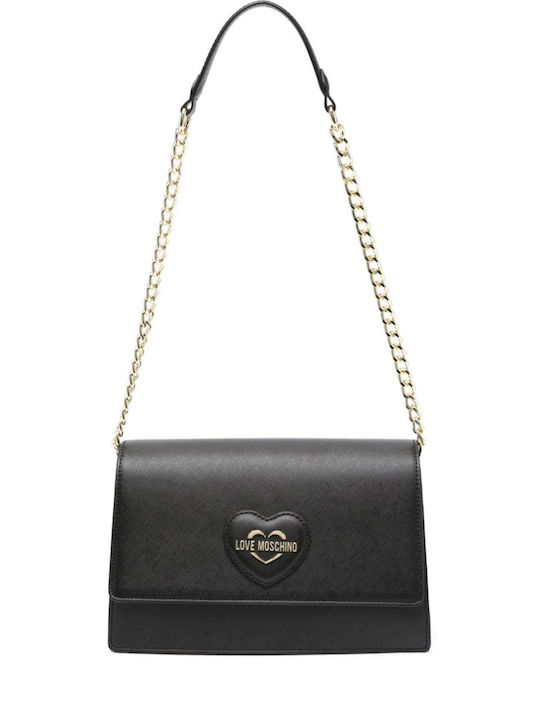 Moschino Damen Tasche Schulter Schwarz