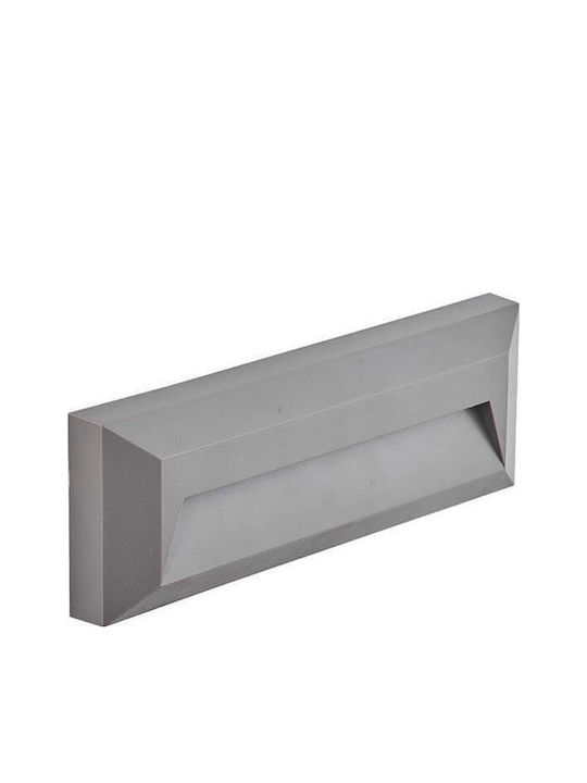 Redled Wandmontierte Außen-Deckenleuchte LED IP65 4W mit Einstellbares Weiß Licht