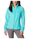 Columbia Women's Cardigan with Zipper Turquoise