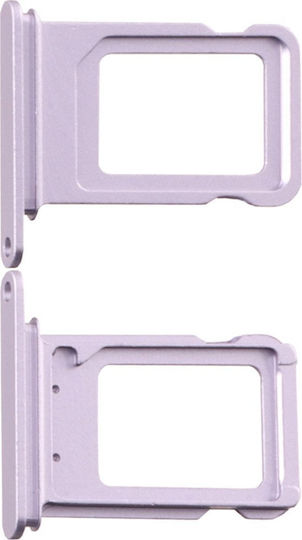 Βάση Κάρτας Sim Μωβ για iPhone 14 Plus