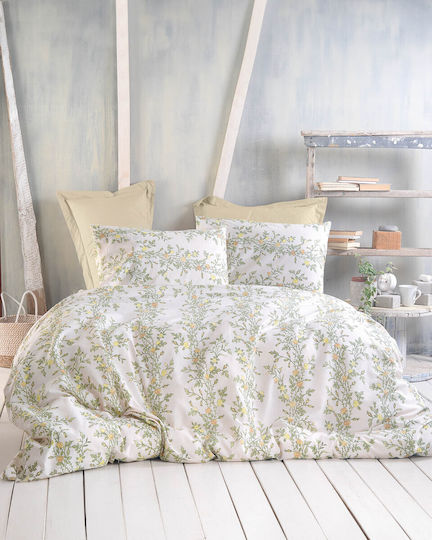 Rythmos Duvet Cover Set Single with Pillowcase 160x250 Talia Yellow