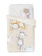 Manterol Casa Blanket Spanish Cot Vip Velvet Beige 110x140cm