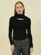 Women's Blouse Long Sleeve Black