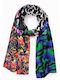 Women's Wool Scarf Black