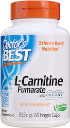 Doctor's Best с Карнитин 855мг 60 Растителни Капсули Doctor's Best с Карнитин 855мг 60 Растителни Капсули