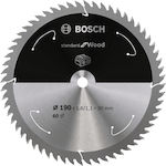 Bosch Wood Cutting Disc 190mm 2608837711