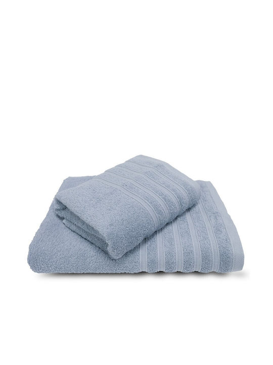 SB Home 3pc Bath Towel Set Daily Blue