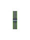 Apple Nike Sport Loop Λουράκι Υφασμάτινο Bright Green/Blue (Apple Watch 38/40/41mm)