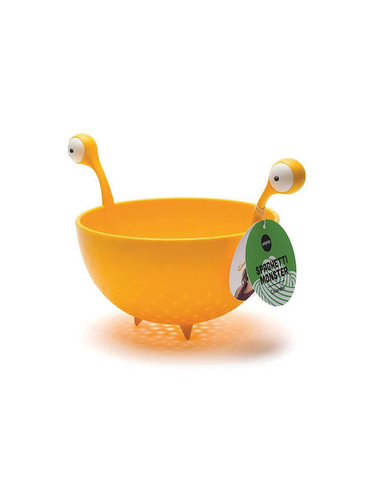 Ototo Kitchen Stand / Case Plastic in Yellow Colour 21x31x19cm