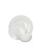 Mikasa White Porcelain Dinnerware Set 12pcs