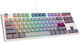 Ducky One 3 Mist Gaming Πληκτρολόγιο Tenkeyless με Cherry MX Silent Red διακόπτες και RGB φωτισμό (Αγγλικό US) Λευκό