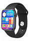 Q7 Smartwatch με Παλμογράφο (Μαύρο)