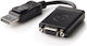 Dell Μετατροπέας DisplayPort male σε VGA female 1τμχ M9N09