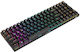 Royal Kludge RK100 Wireless Gaming Mechanical Keyboard with Custom Brown switches and RGB lighting (English US)