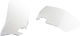 WRS Motorcycle Windshield & Windscreen Transparent Visor for BMW R 1200 WRS-BM007T-32502