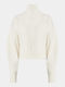 Calvin Klein Women's Long Sleeve Sweater White