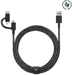 Native Union Cosmos Braided USB to Lightning / Type-C / micro USB 2m Cable