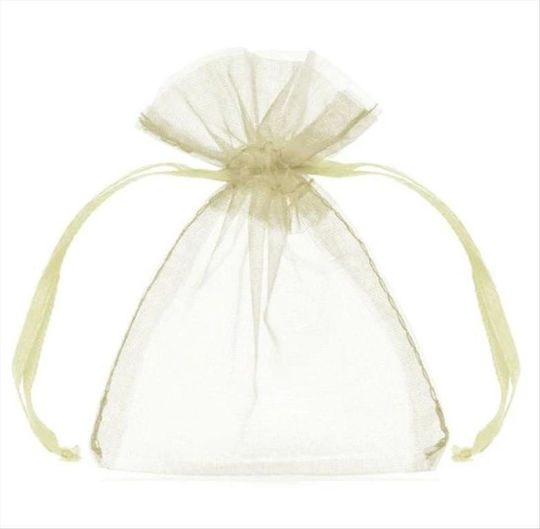 thessPACK Fabric Pouch for Gift Transparent 7x9cm. 100pcs