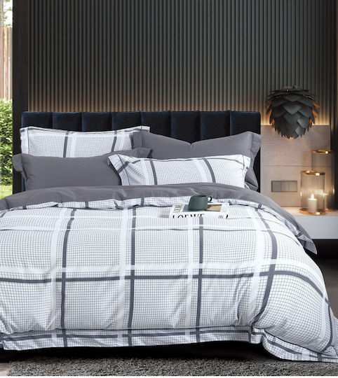 Mc Decor Sheet Sets Queen 240x270cm. Premium Grey 4pcs