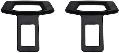 Seat Belt Buckle Alarm Stopper Black