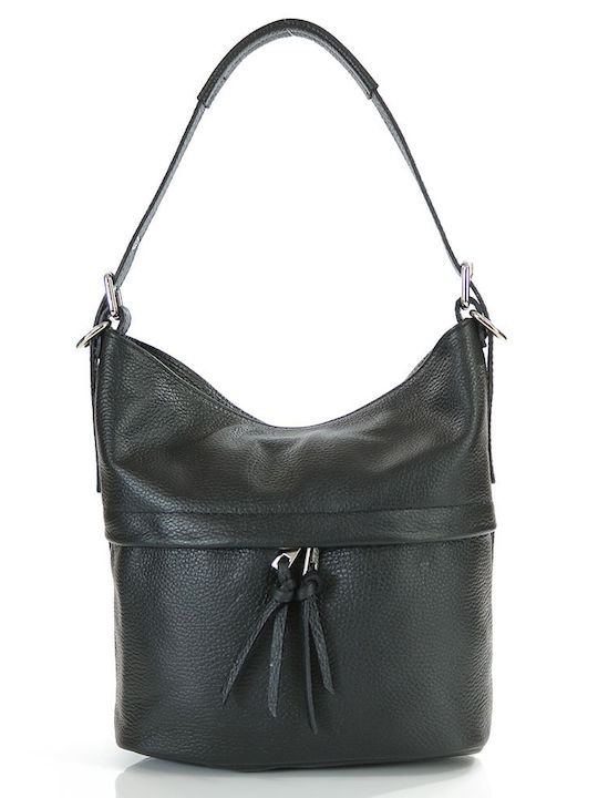 Passaggio Leather Leather Women's Bag Crossbody Black