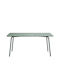 Tisch Stabil Brio Sandy Green 160x90x73cm