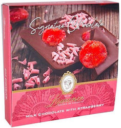 Laurence - Galerie de Chocolat Signature Chocolate Milk Strawberry 100gr