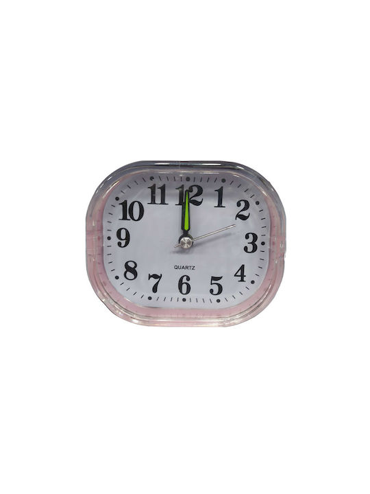 Tabletop Clock with Alarm Pink 6930601606117P