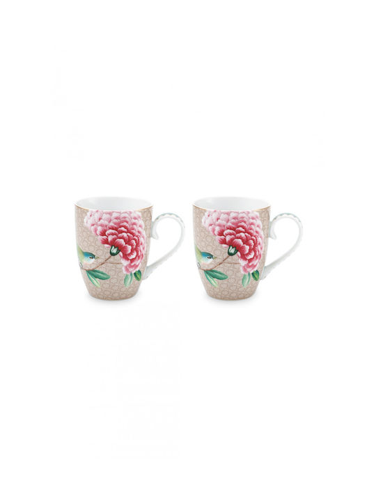 PiP Studio Porcelain Cup Multicolour 350ml