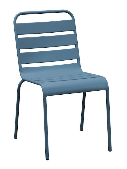 Outdoor Chair Metallic Brio Sandy Blue 48x59x79cm