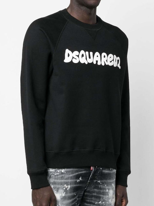 Dsquared2 Herren Sweatshirt Schwarz