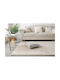 Beauty Home Non-slip Rectangular Ecru Rug 133x190cm 9641-133X190