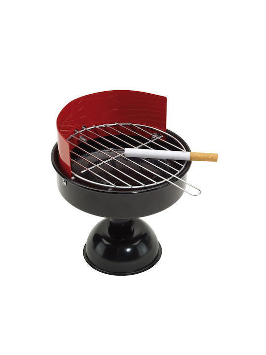 Winkee Mini BBQ Grill Aschenbecher Schwarz