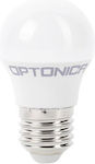 Optonica Λάμπα LED για Ντουί E27 και Σχήμα G45 Ψυχρό Λευκό 300lm