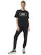 Body Action Damen Sport Oversized T-Shirt Schwarz