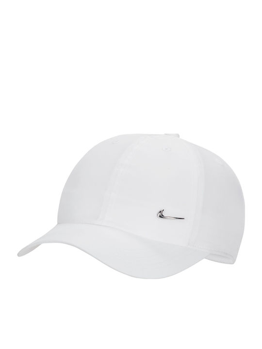 Nike Kids' Hat Jockey Fabric Dri-fit Club White