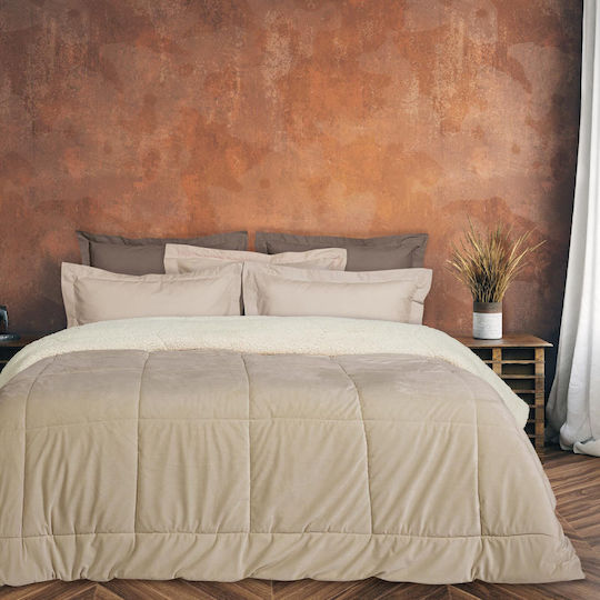 Das Home Κουβερτοπάπλωμα με Γέμιση Hollowfiber Μονό 160x240εκ. 1172 Σπαγγί 530 GSM 11 togs
