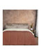 Das Home Κουβερτοπάπλωμα με Γέμιση Hollowfiber Μονό 160x240εκ. 1173 Κεραμιδί 11 togs